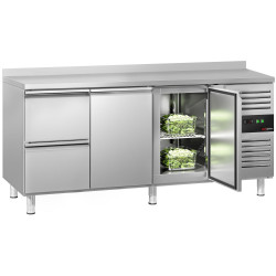 Masa frigorifica GGM Gastro KTS187AND#2T#2S (Inox) Thumb