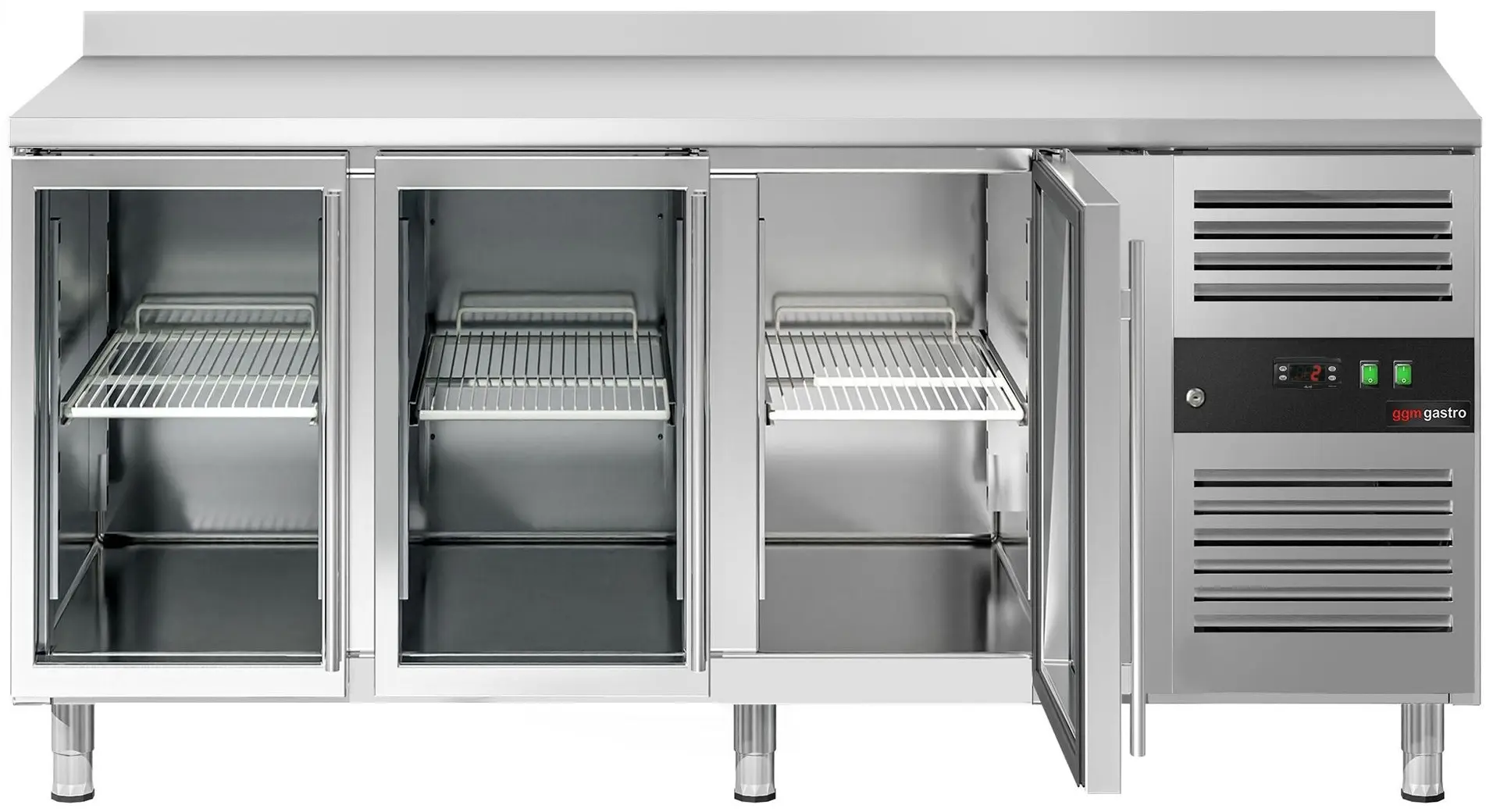 Masa frigorifica GGM Gastro KTS187AND#3G (Inox) - 2