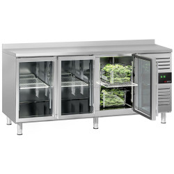 Masa frigorifica GGM Gastro KTS187AND#3G (Inox)