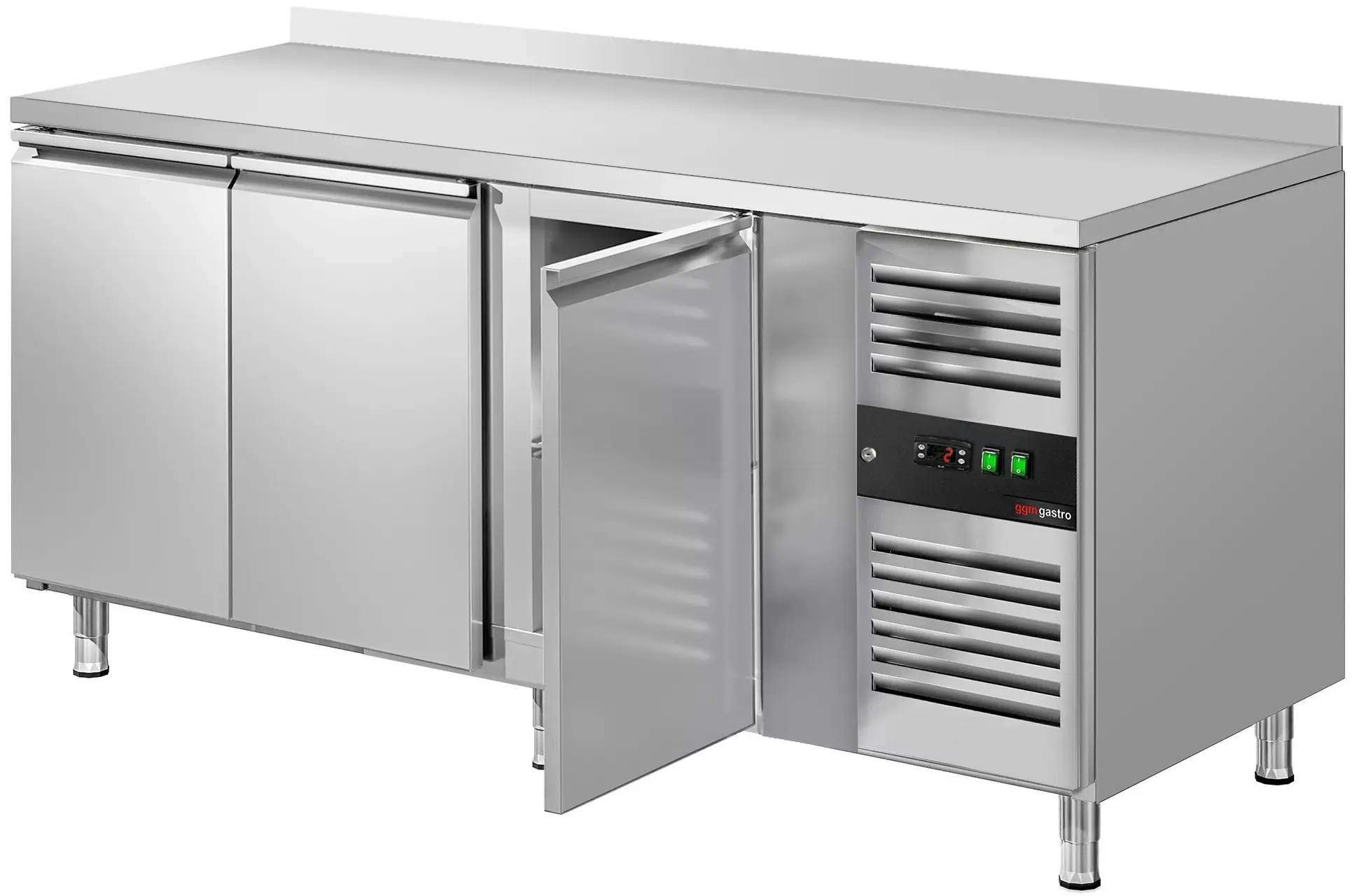 Masa frigorifica GGM Gastro KTS187AND (Inox) - 4