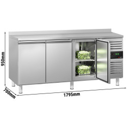 Masa frigorifica GGM Gastro KTS187AND (Inox) Thumb