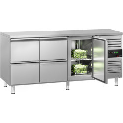 Холодильный стол GGM Gastro KTS187ND#1T#4S (Inox) Thumb