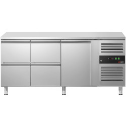 Холодильный стол GGM Gastro KTS187ND#1T#4S (Inox) Thumb