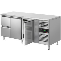 Холодильный стол GGM Gastro KTS187ND#2T#2S (Inox) Thumb