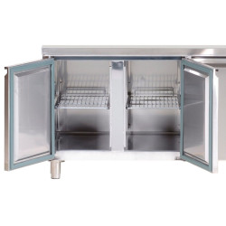 Холодильный стол GGM Gastro KTS187ND#2T#2S (Inox) Thumb