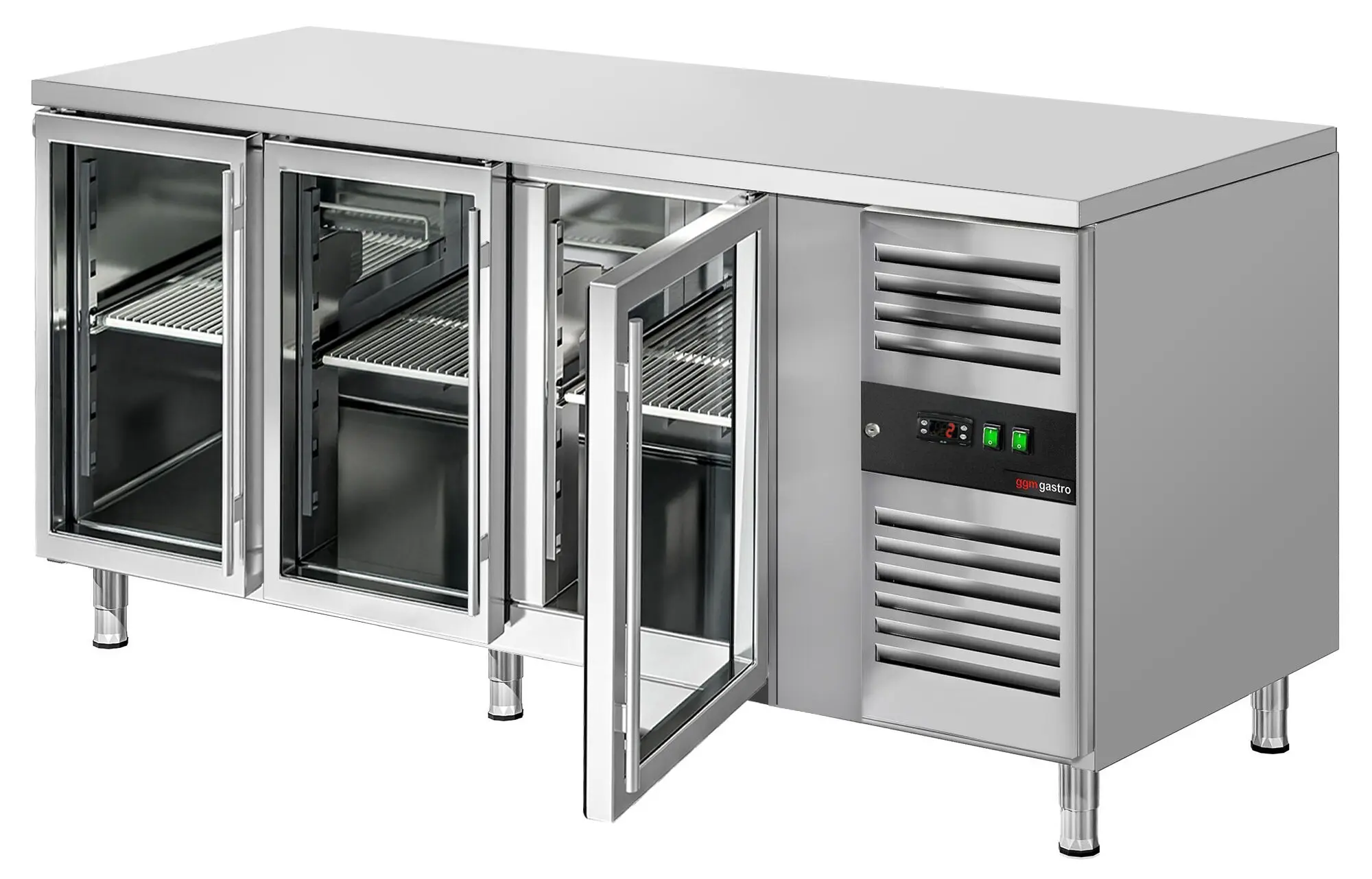 Masa frigorifica GGM Gastro KTS187ND#3G (Inox) - 3