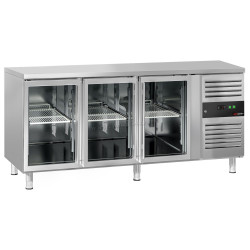 Masa frigorifica GGM Gastro KTS187ND#3G (Inox)