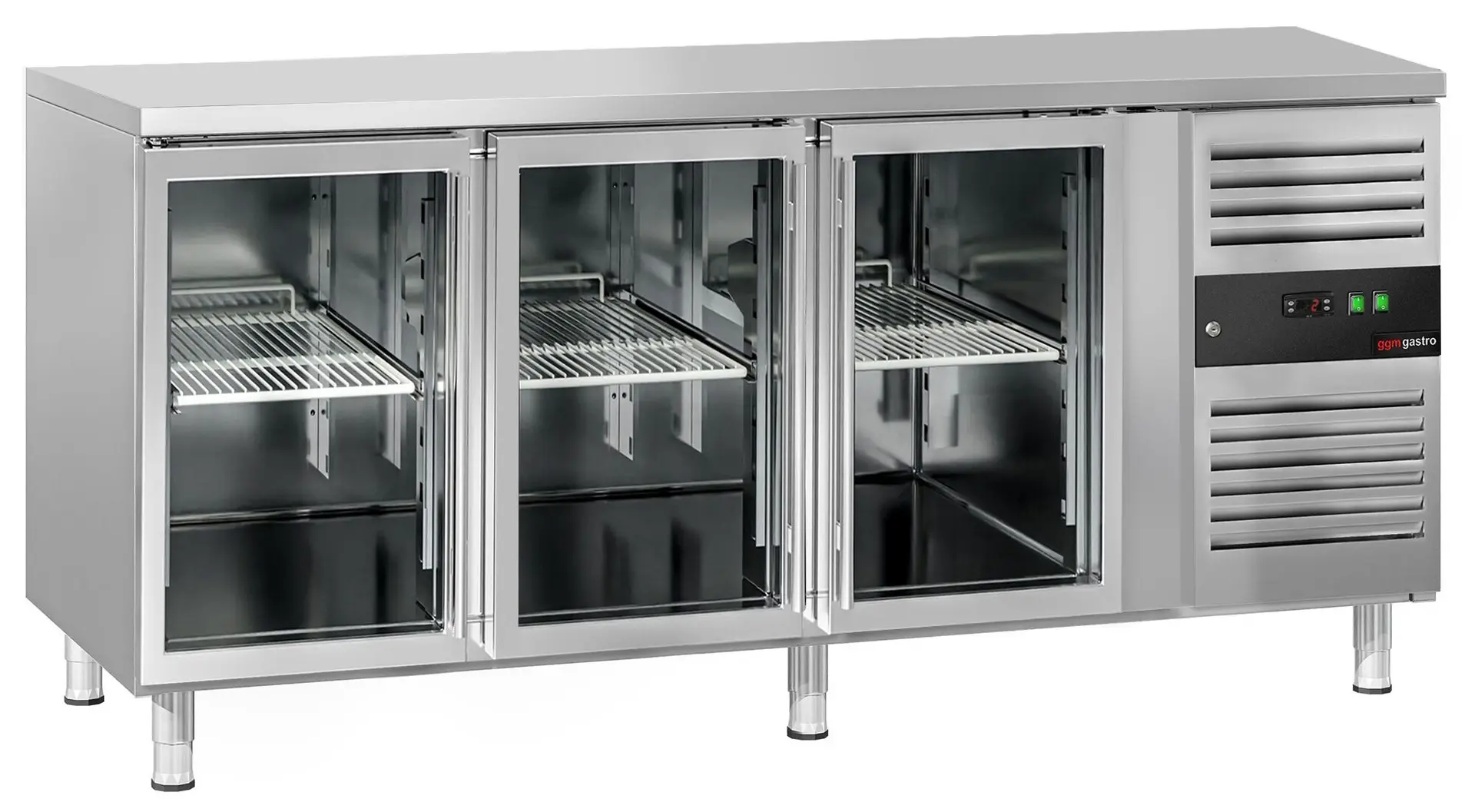 Masa frigorifica GGM Gastro KTS187ND#3G (Inox)