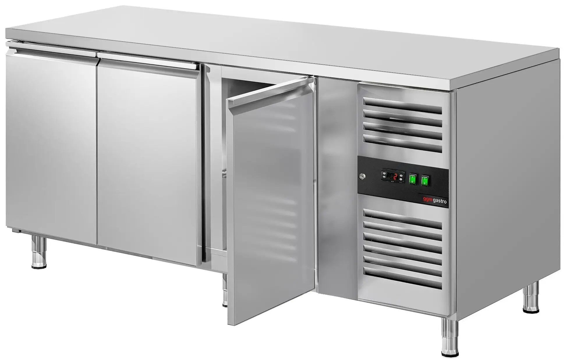 Masa frigorifica GGM Gastro KTS187ND (Inox) - 4