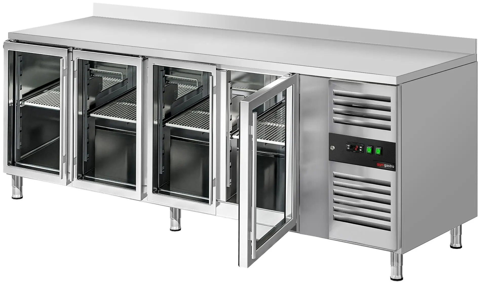 Masa frigorifica GGM Gastro KTS227AND#4G (Inox) - 3