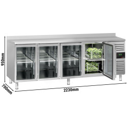 Masa frigorifica GGM Gastro KTS227AND#4G (Inox) Thumb