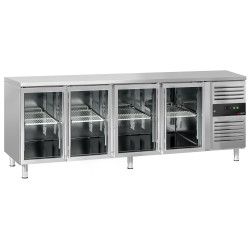 Masa frigorifica GGM Gastro KTS227ND#4G (Inox)