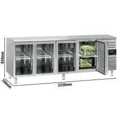 Masa frigorifica GGM Gastro KTS227ND#4G (Inox) Thumb
