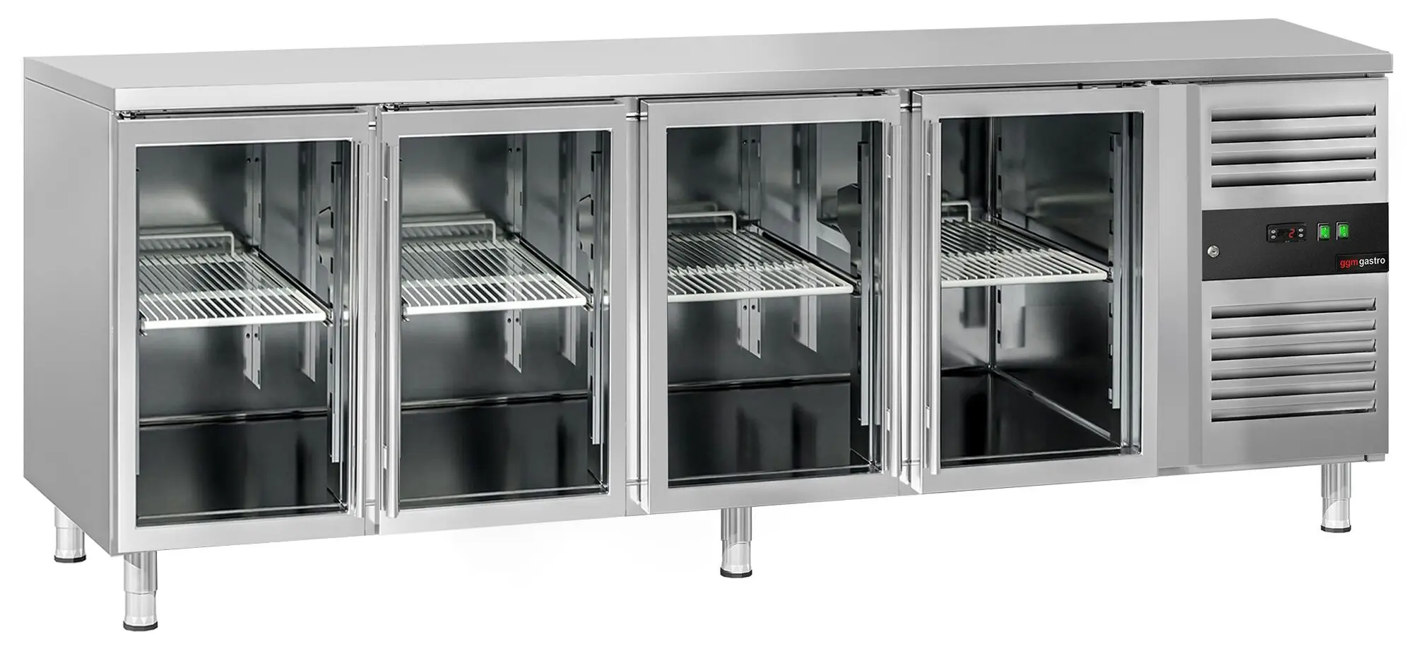 Masa frigorifica GGM Gastro KTS227ND#4G (Inox)