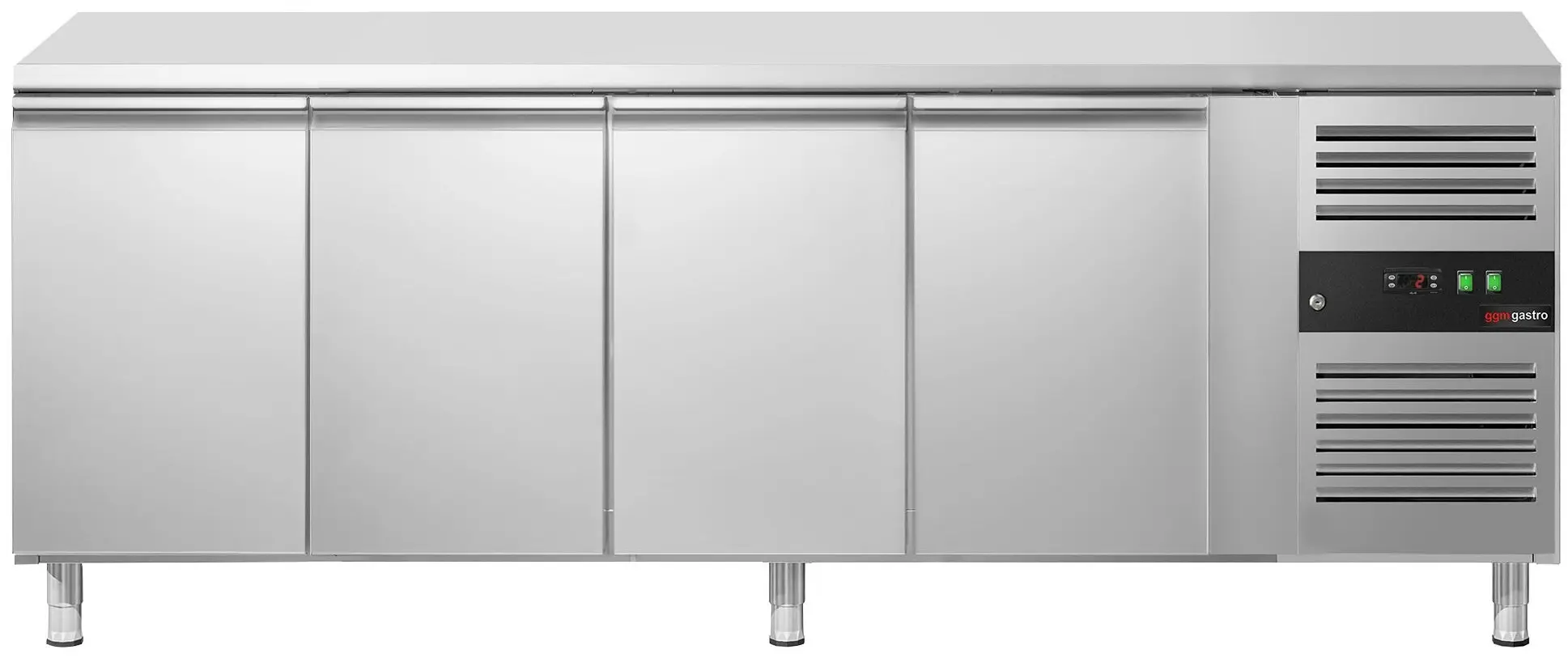 Masa frigorifica GGM Gastro KTS227ND (Inox) - 3