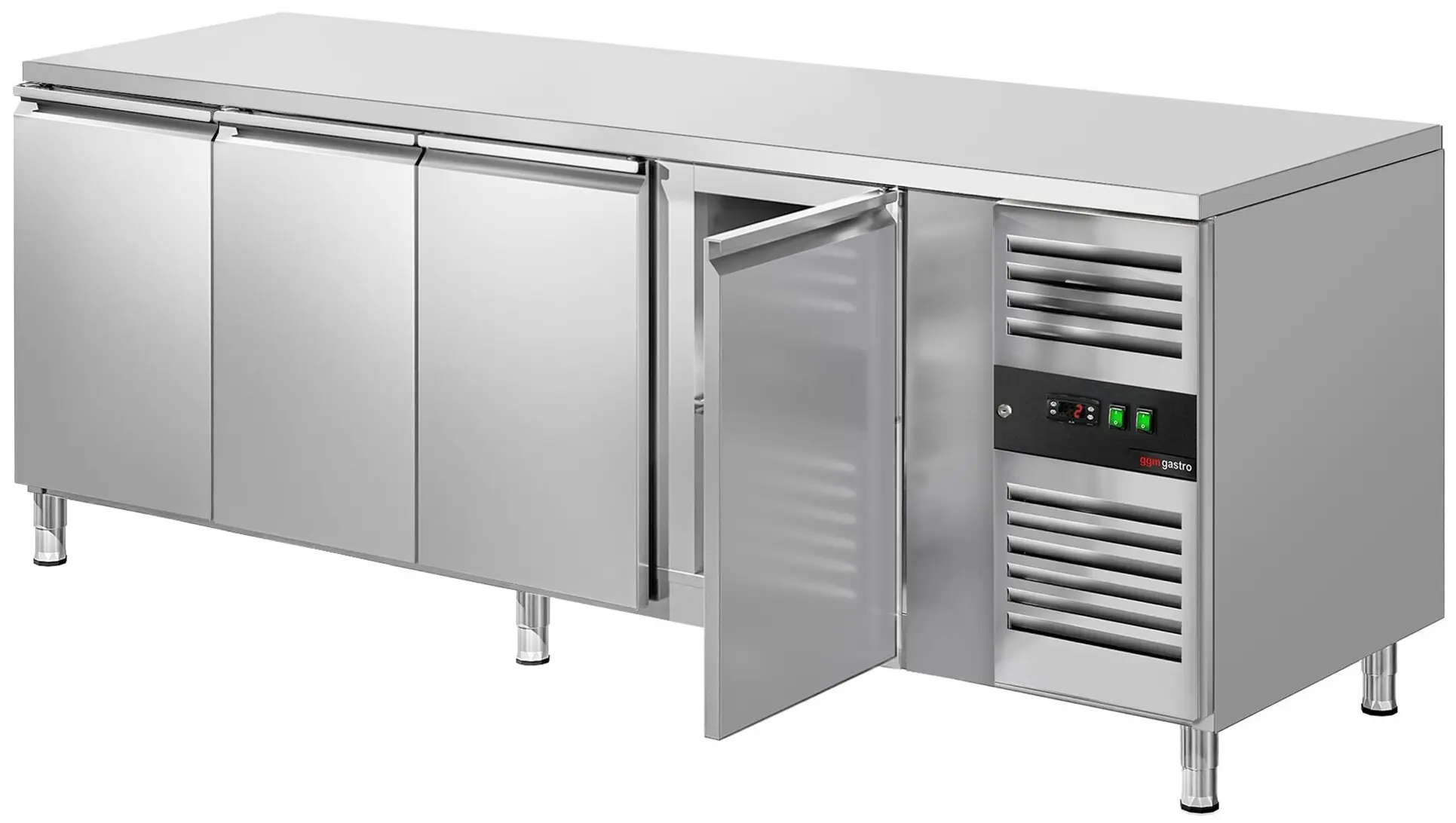 Masa frigorifica GGM Gastro KTS227ND (Inox) - 4