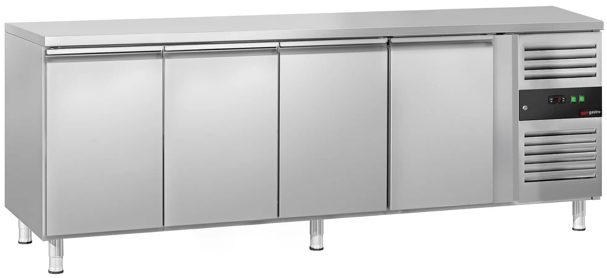 Masa frigorifica GGM Gastro KTS227ND (Inox)
