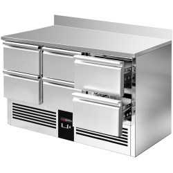 Masa frigorifica GGM Gastro SAG147E6AND (Inox) Thumb