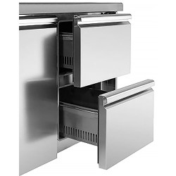 Masa frigorifica GGM Gastro SAG147E6AND (Inox) Thumb