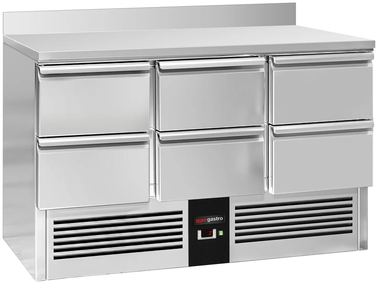 Masa frigorifica GGM Gastro SAG147E6AND (Inox)