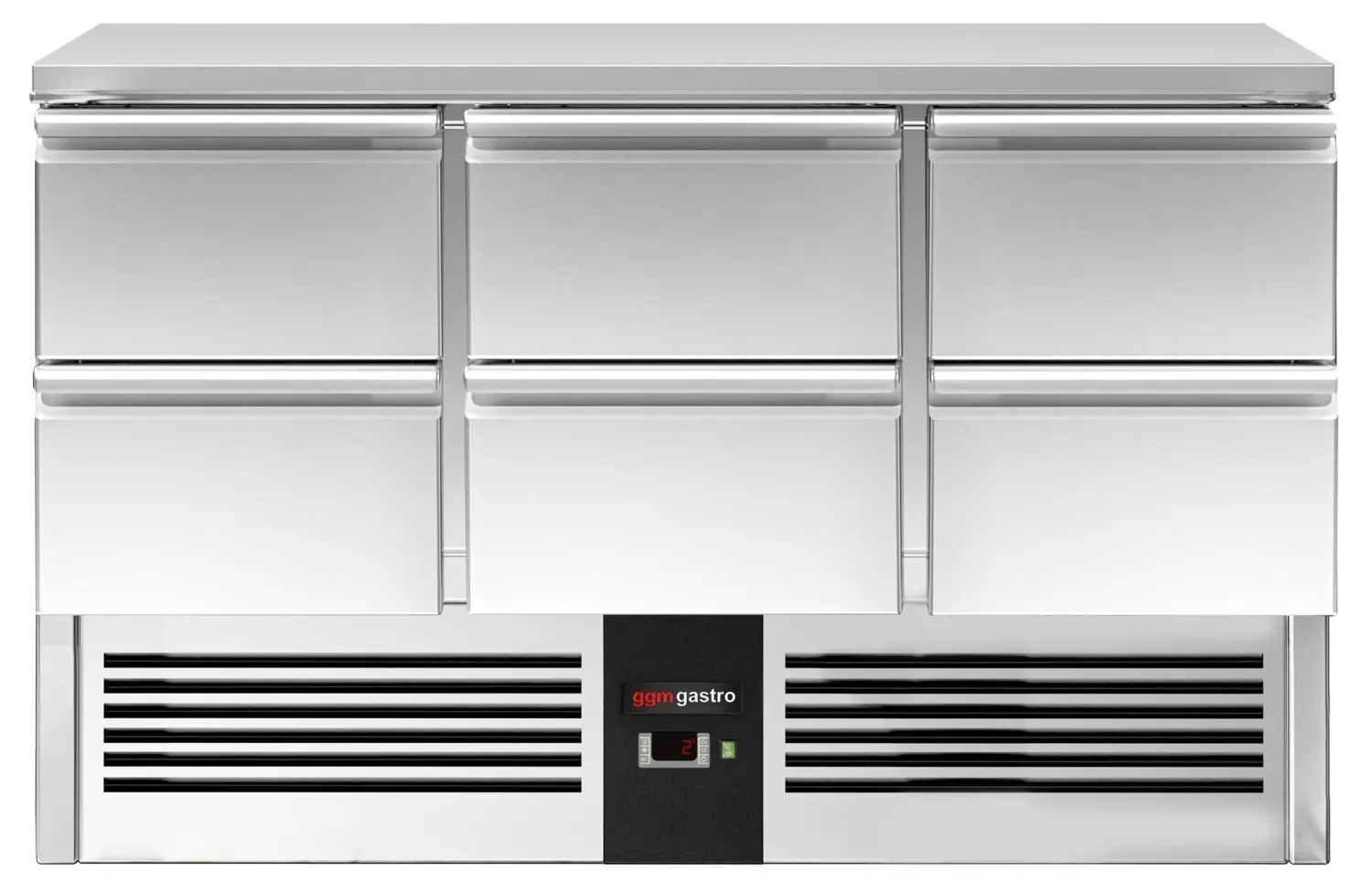 Masa frigorifica GGM Gastro SAG147E6ND (Inox) - 3