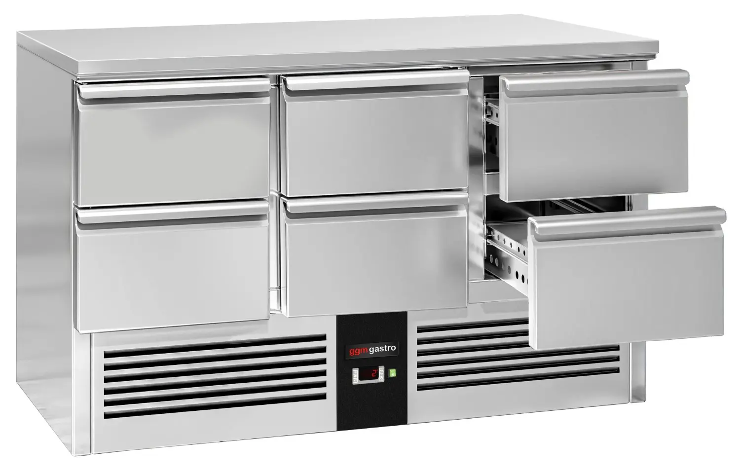 Masa frigorifica GGM Gastro SAG147E6ND (Inox)