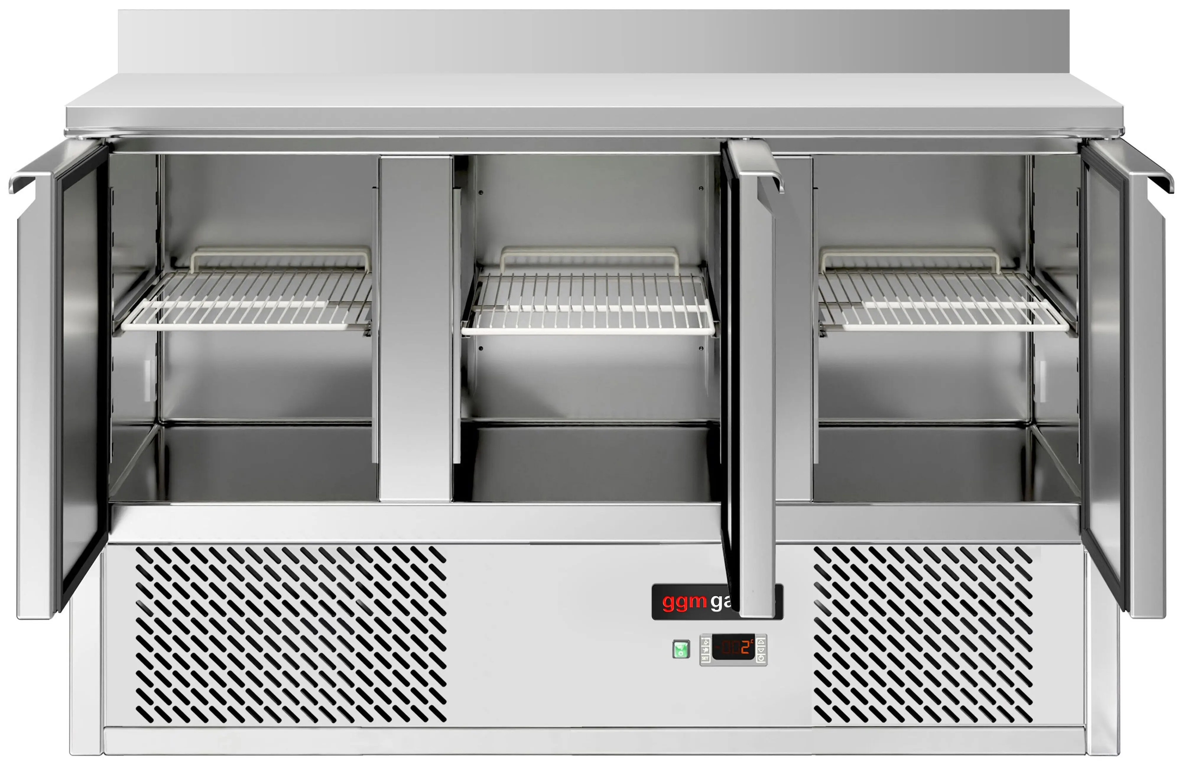 Холодильный стол GGM Gastro SAG147EAND#07 (Inox) - 4