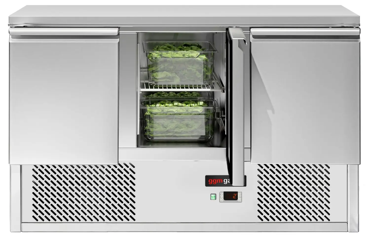 Холодильный стол GGM Gastro SAG147END#07 (Inox) - 3