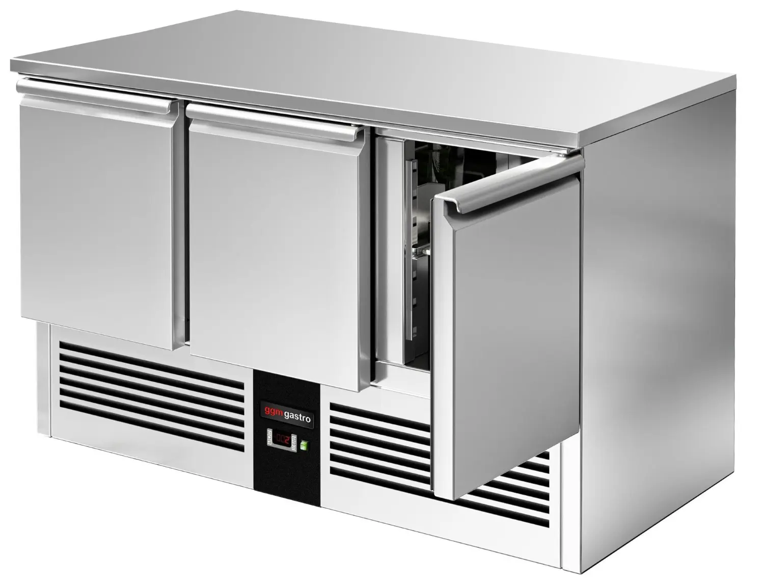 Холодильный стол GGM Gastro SAG147END (Inox) - 5
