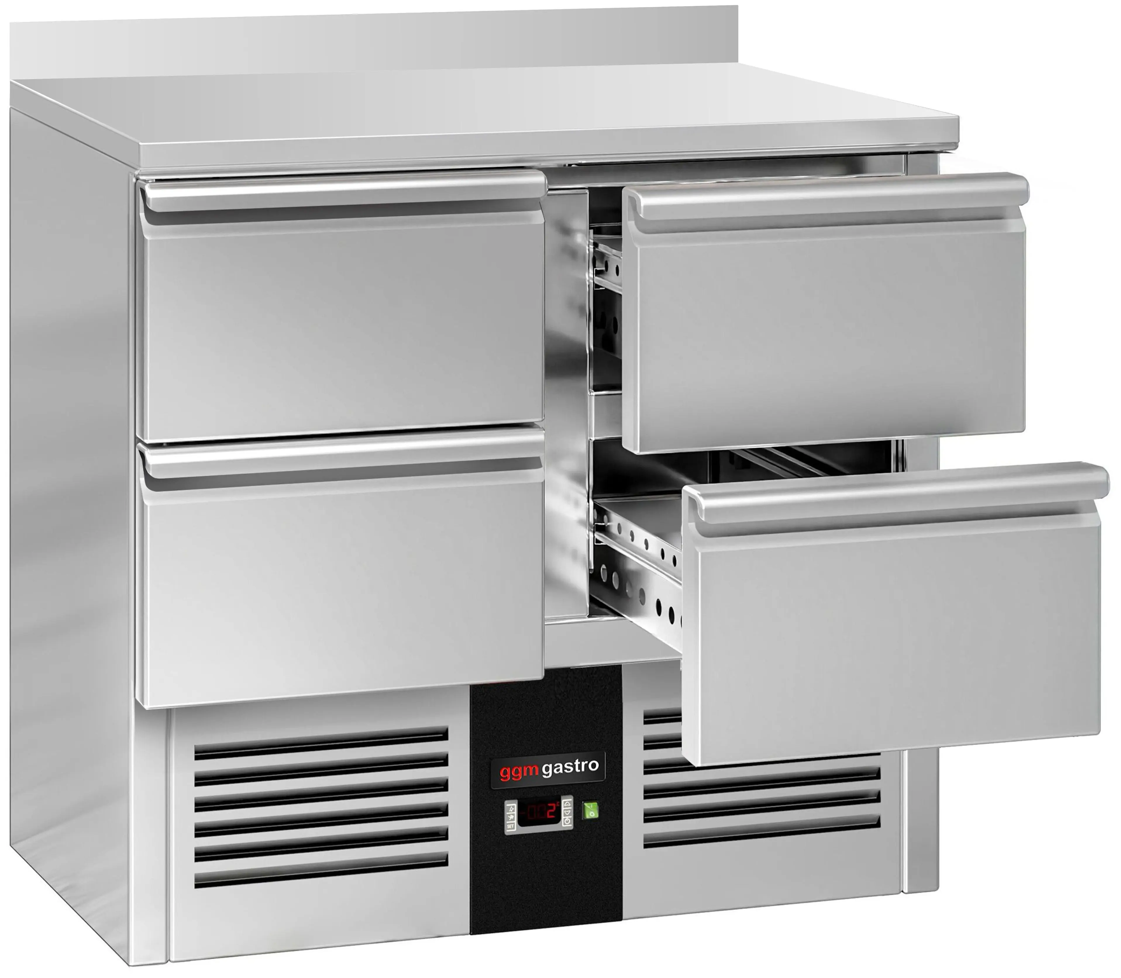 Холодильный стол GGM Gastro SAG97E4AND (Inox) - 2