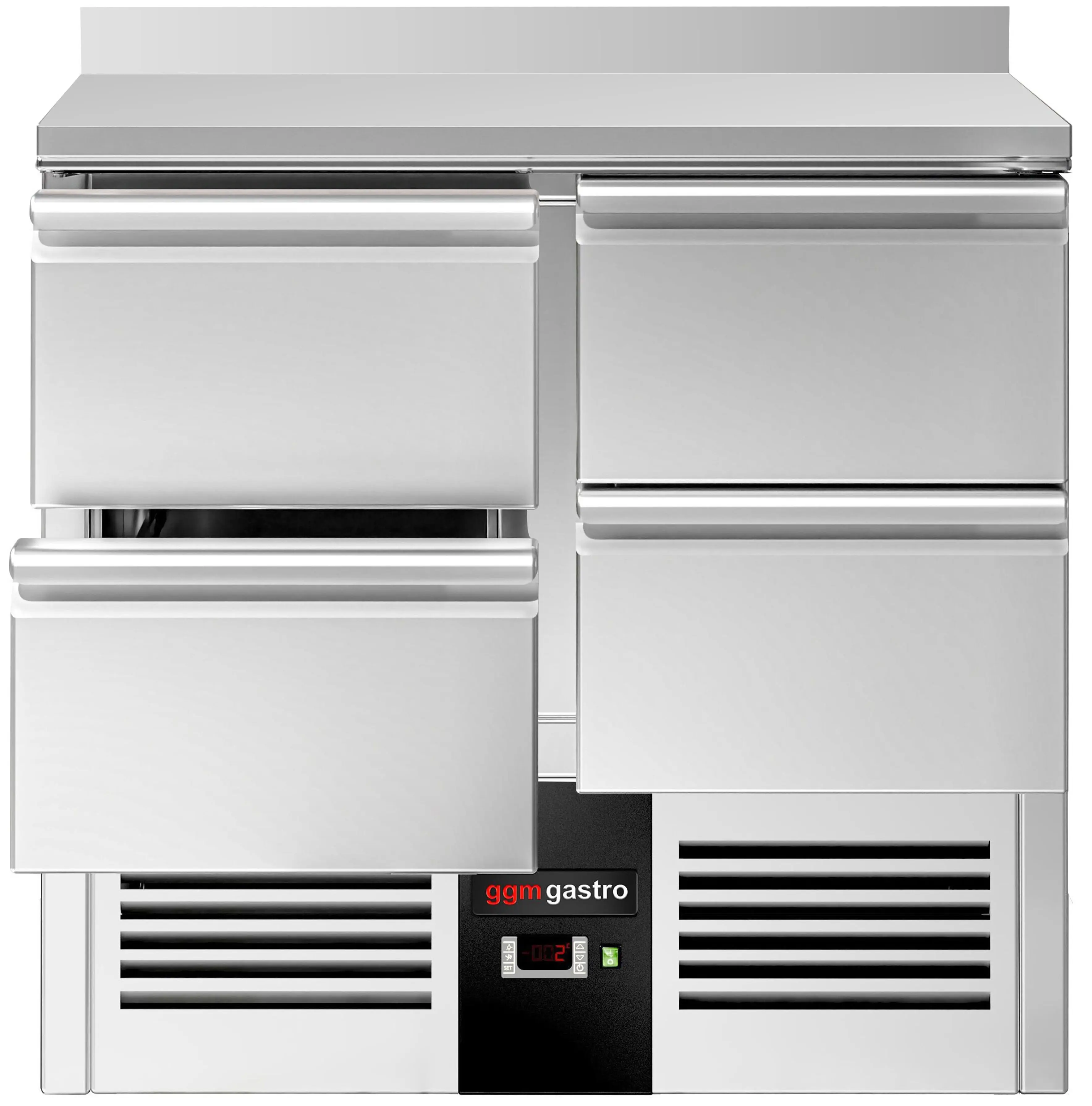 Холодильный стол GGM Gastro SAG97E4AND (Inox) - 3