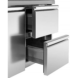 Холодильный стол GGM Gastro SAG97E4AND (Inox) Thumb