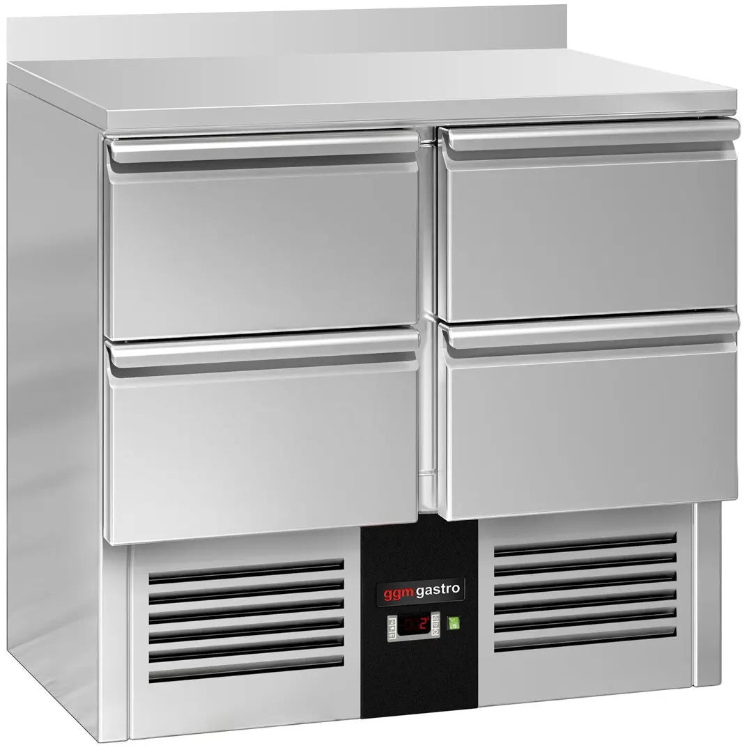 Холодильный стол GGM Gastro SAG97E4AND (Inox)