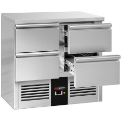 Холодильный стол GGM Gastro SAG97E4ND (Inox) Thumb