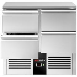 Холодильный стол GGM Gastro SAG97E4ND (Inox) Thumb