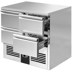 Холодильный стол GGM Gastro SAG97E4ND (Inox) Thumb