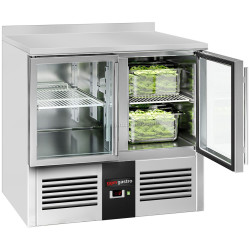 Masa frigorifica GGM Gastro SAG97EAND#2GT (Inox)