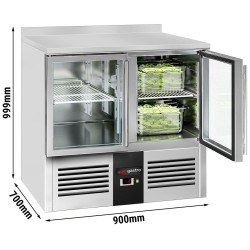 Masa frigorifica GGM Gastro SAG97EAND#2GT (Inox) Thumb