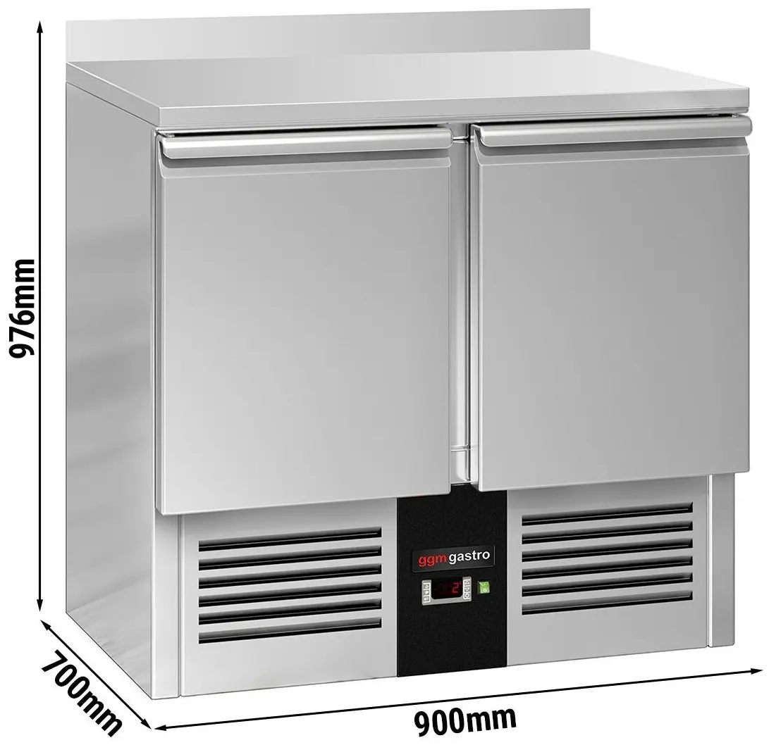 Холодильный стол GGM Gastro SAG97EAND (Inox) - 11