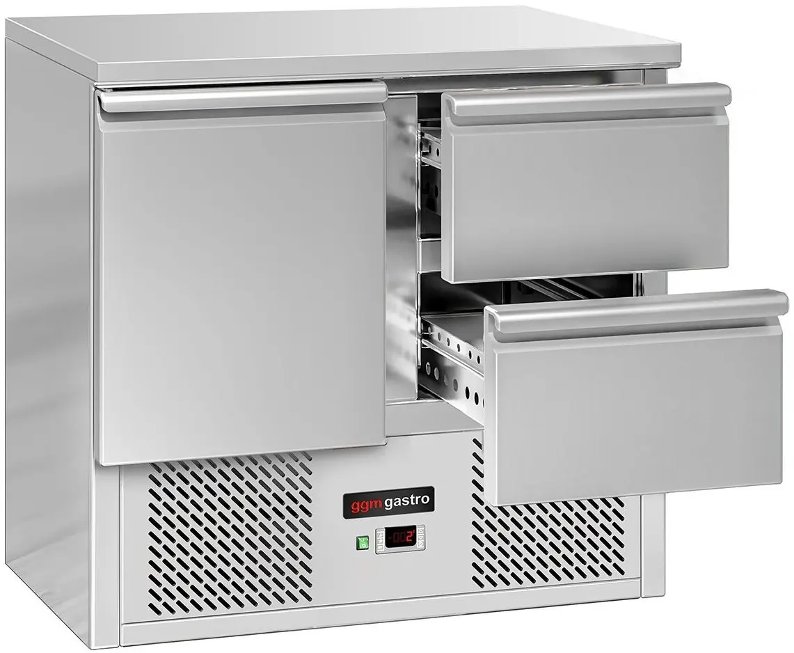 Masa frigorifica GGM Gastro SAG97END#1T#SBG1212#07 (Inox) - 2
