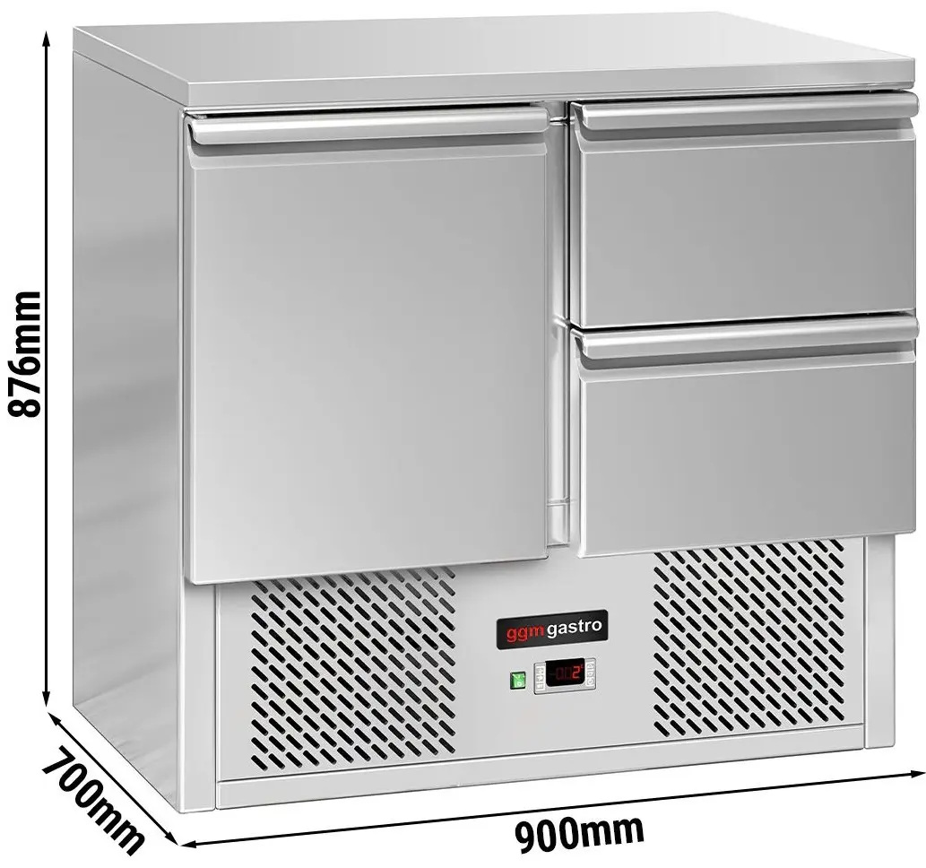Masa frigorifica GGM Gastro SAG97END#1T#SBG1212#07 (Inox) - 11