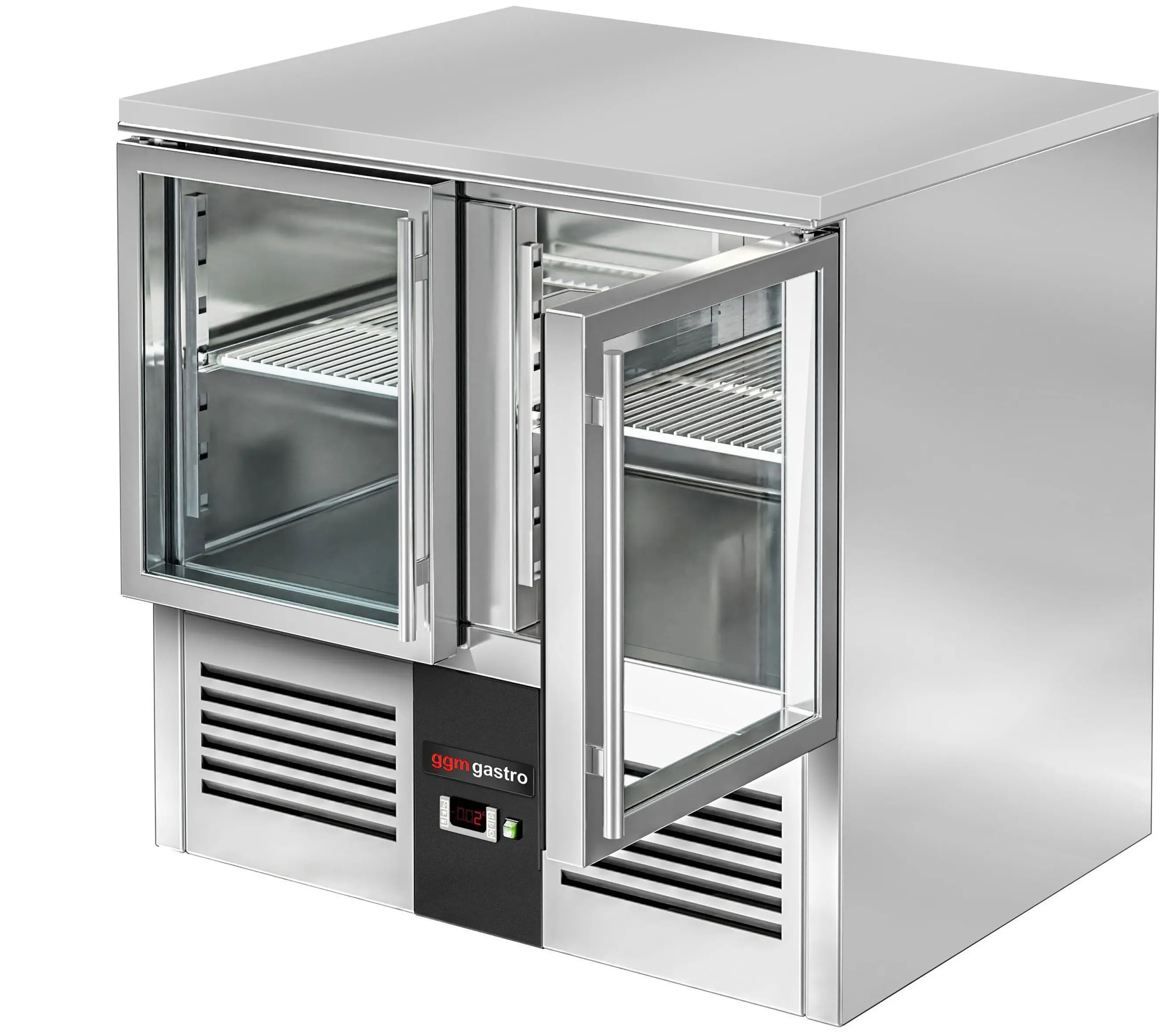 Masa frigorifica GGM Gastro SAG97END#2#GT (Inox) - 4