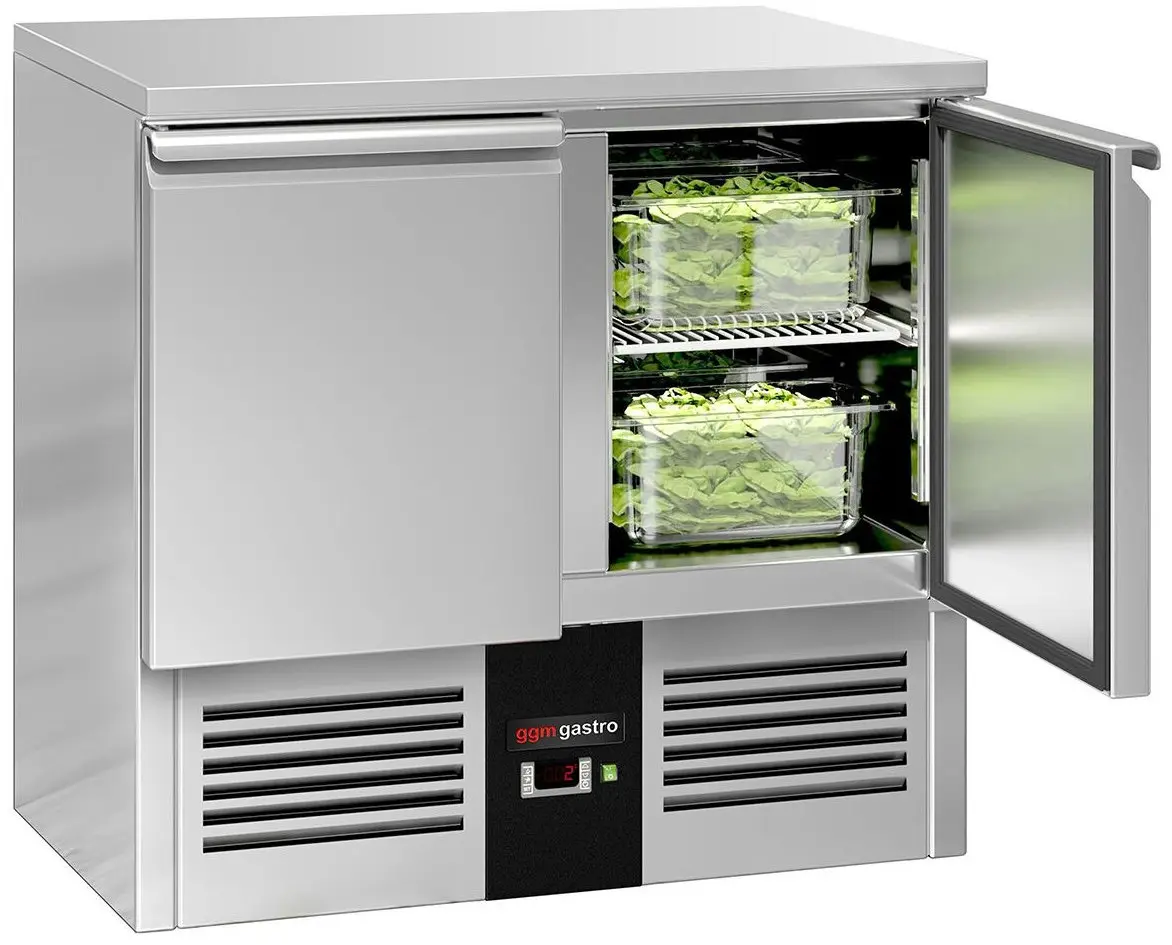 Masa frigorifica GGM Gastro SAG97END (Inox) - 2