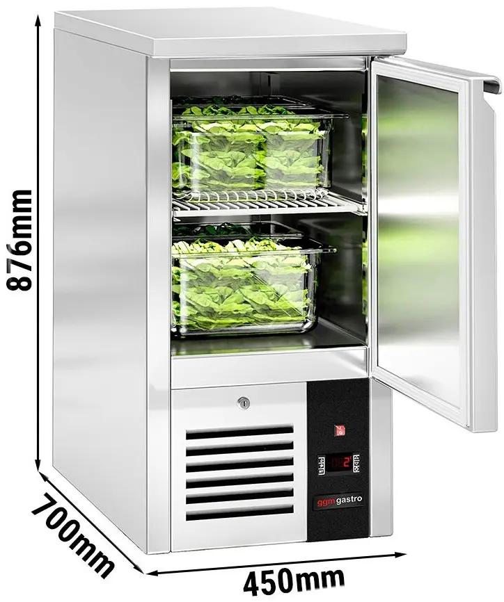 Masa frigorifica GGM Gastro SAJ47E (Inox) - 9
