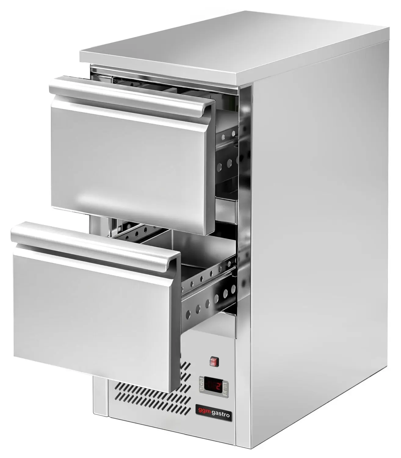 Холодильный стол GGM Gastro SAJ47E2#07 (Inox) - 4