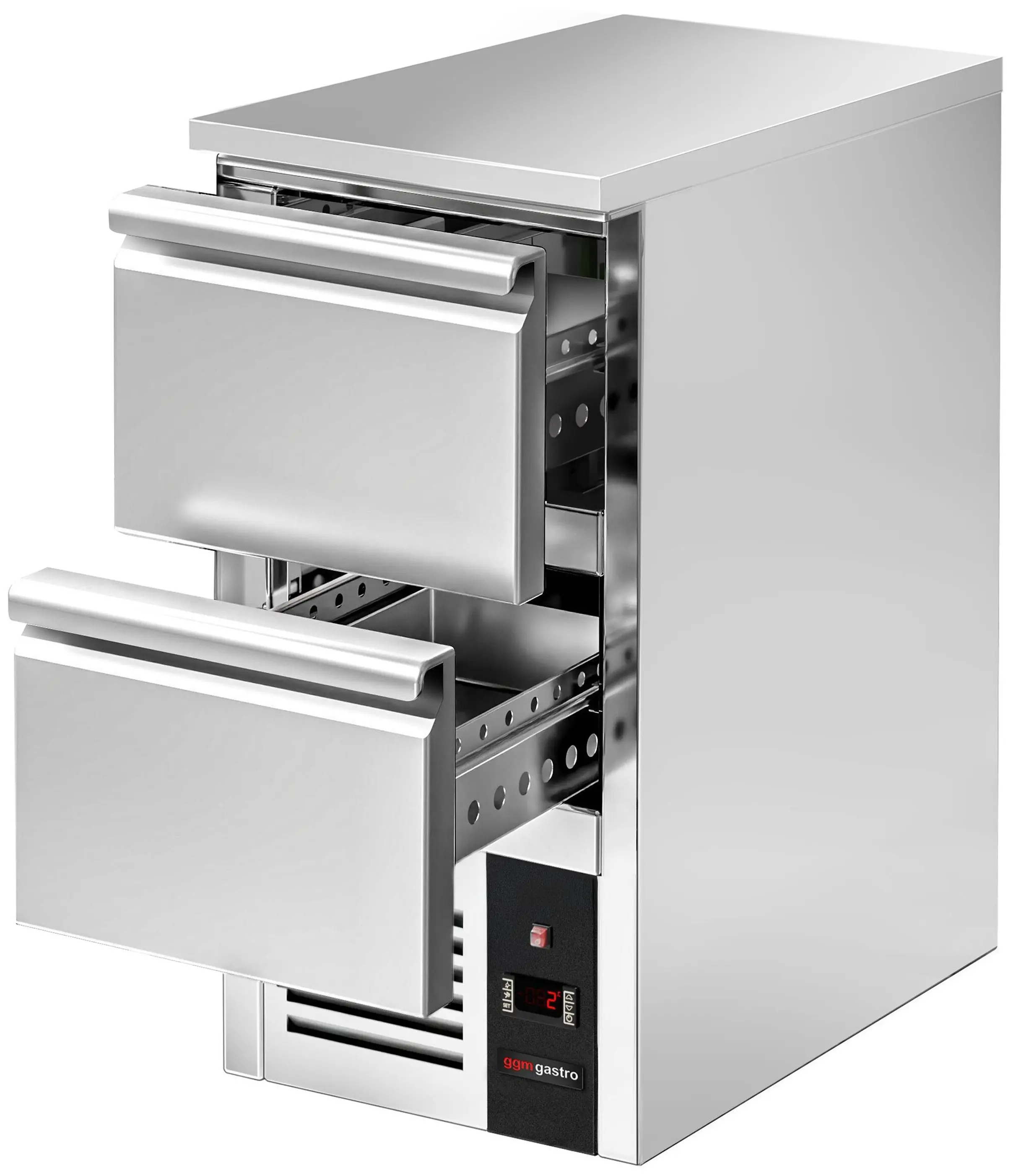Masa frigorifica GGM Gastro SAJ47E2 (Inox) - 3