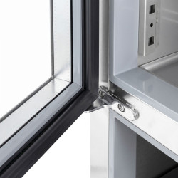 Masa frigorifica cu dulap superior GGM Gastro KKC3T7 (Inox) Thumb