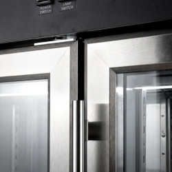 Masa frigorifica cu dulap superior GGM Gastro KKC4T7 (Inox) Thumb