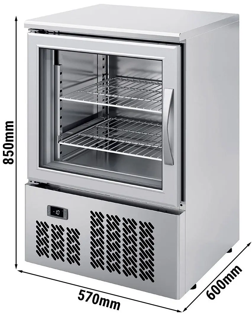 Mini congelator GGM Gastro Premium Plus MTI95G (Inox) - 2