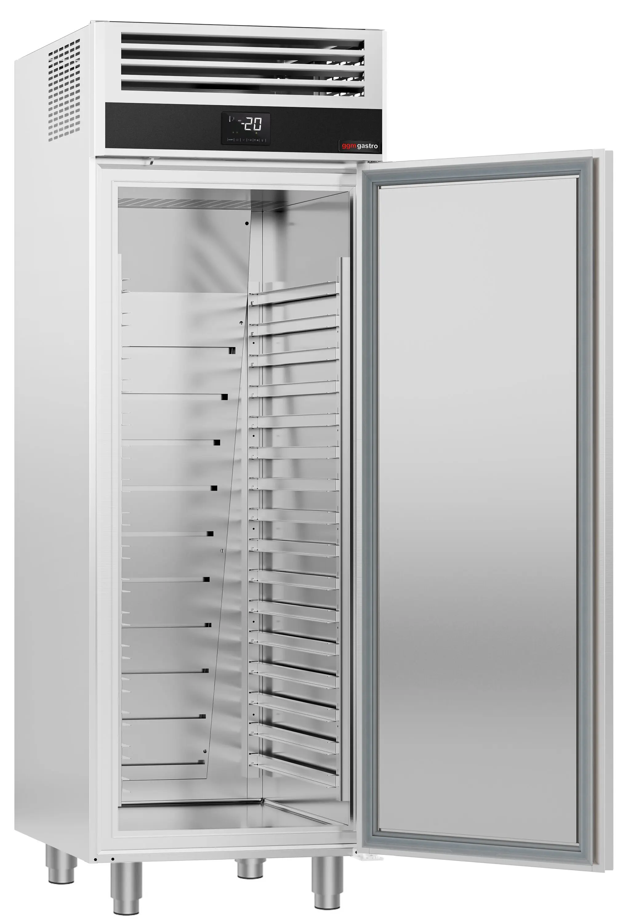 Dulap de congelare pentru inghetata GGM Gastro ETKSC792DN (Inox) - 6
